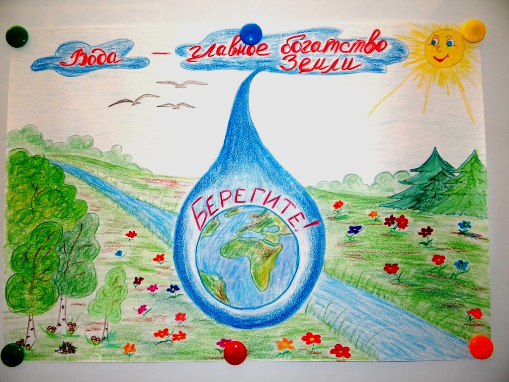 Вода плакат для детей. Плакат на тему экология. Рисунок на экологическую тему. Рисунок на тему мир воды. Плакат про воду.